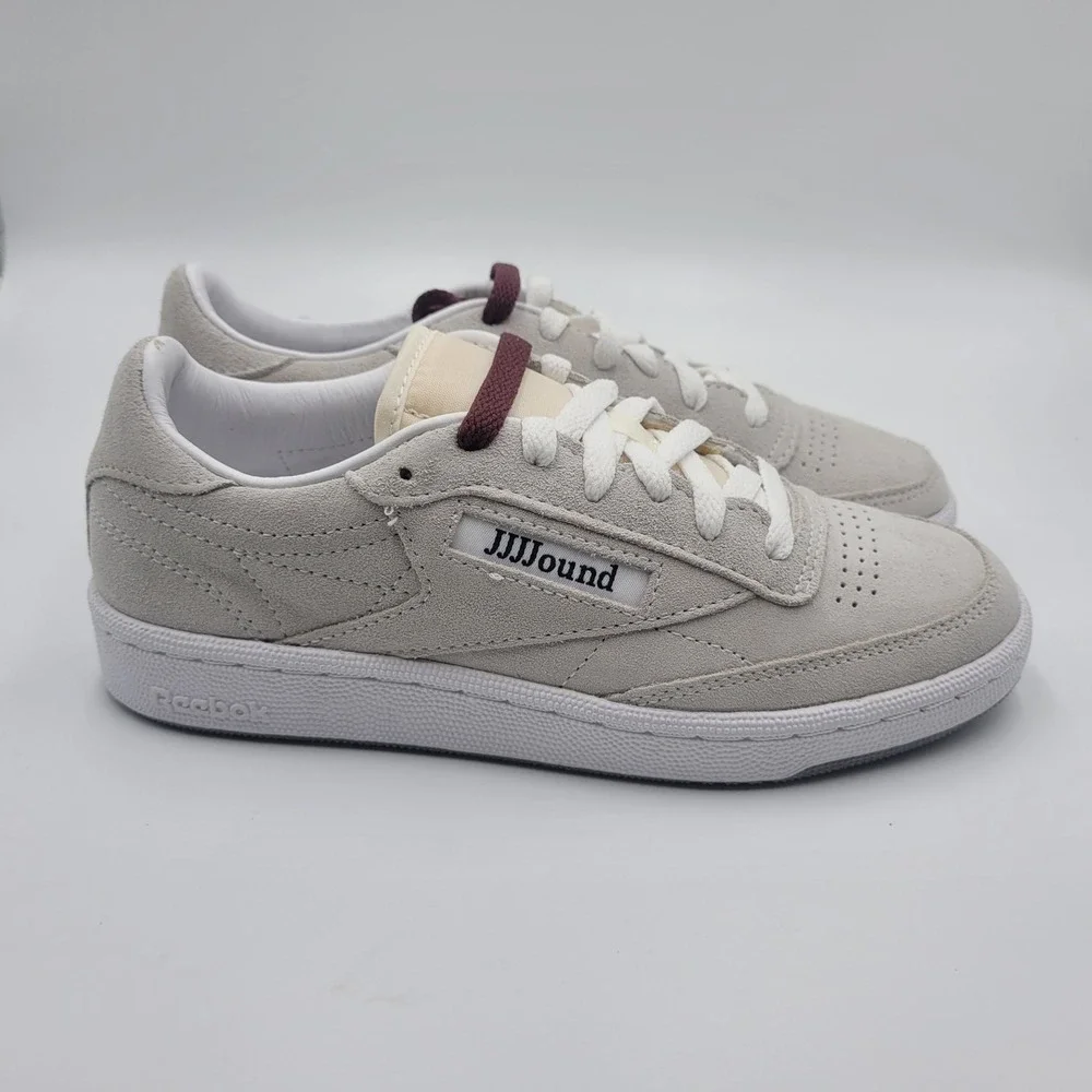 Reebok Club C 85 JJJJound‎ Tan Suede Sneakers 100073319 Womens 5.5 Mens 4 NWOT